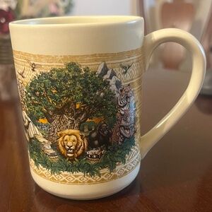New Disney Parks Animal Kingdom Tree Of Life Animals Jungle Safar Coffee Mug Cup